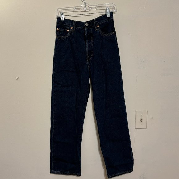 Levi's Ribcage Straight Ankle Jean, W26 L27 - Picture 7 of 7